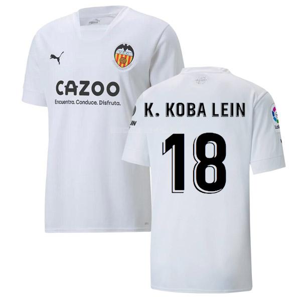 バレンシアcf 2022-23 k. koba lein ホーム ユニフォーム