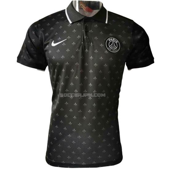 パリ サンジェルマン 2020 f ブラック ポロシャツ
