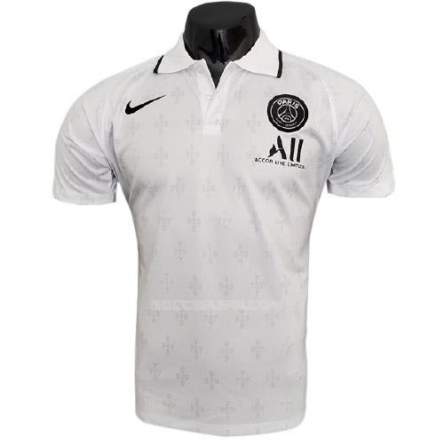 パリ サンジェルマン 2021-22 i 白い ポロシャツ