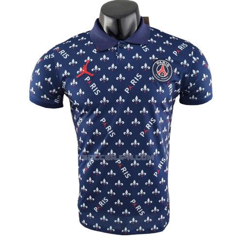 パリ サンジェルマン 2022-23 sr1 青い sr1 ポロシャツ