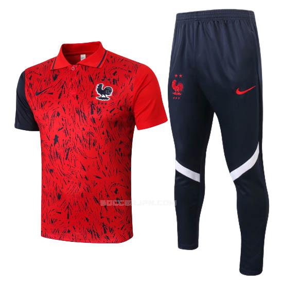 フランス 2020-21 i 赤 ポロシャツセット
