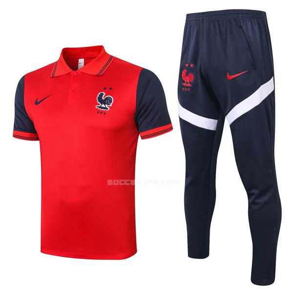 フランス 2020-21 赤 ポロシャツセット