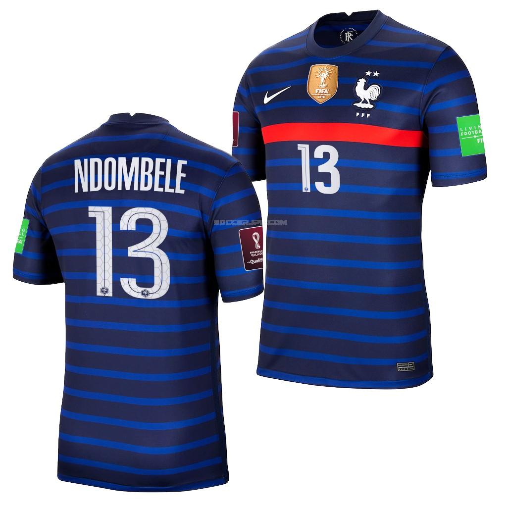 フランス 2021-22 ndombele ホーム レプリカ ユニフォーム