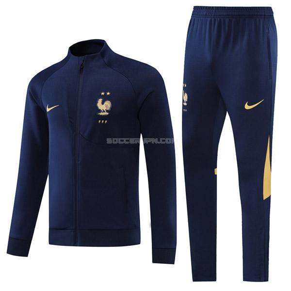 フランス 2022-23 紺 ジャケット
