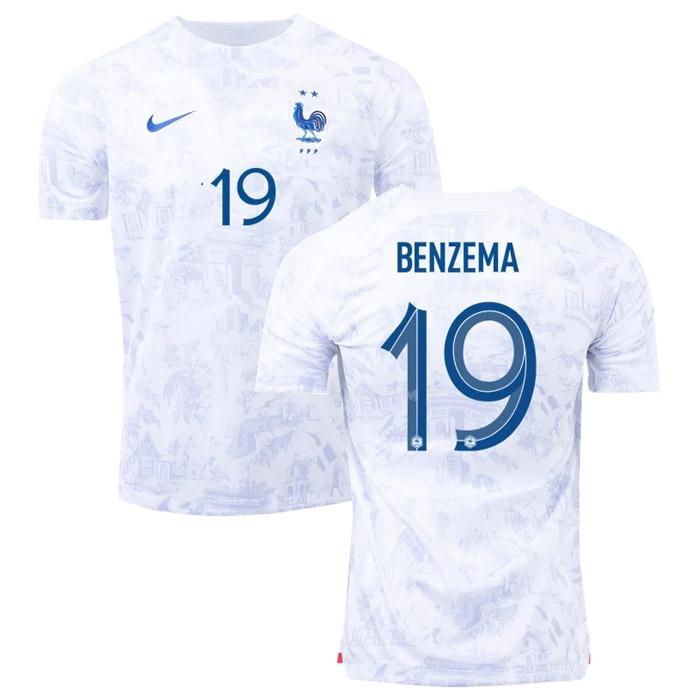 フランス 2022 benzema ワールドカップ アウェイ ユニフォーム