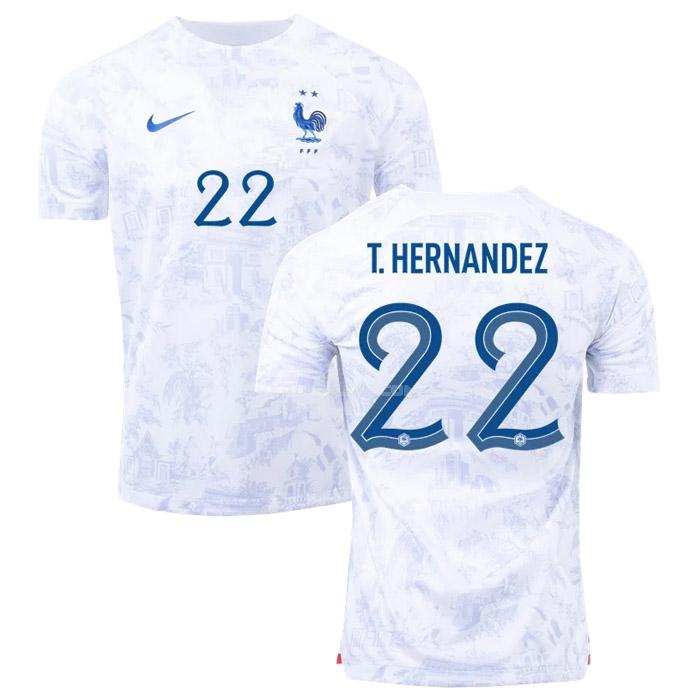 フランス 2022 t. hernandez ワールドカップ アウェイ ユニフォーム