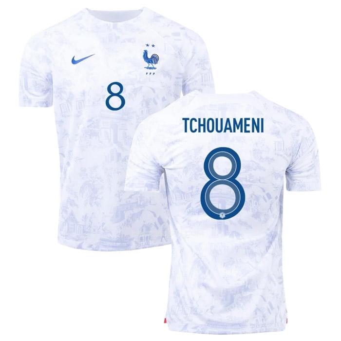 フランス 2022 tchouameni ワールドカップ アウェイ ユニフォーム