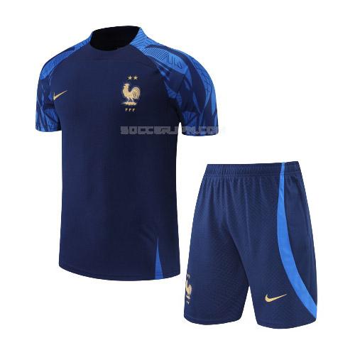 フランス 2022 スーツ 青い fg1 プラクティスシャツ