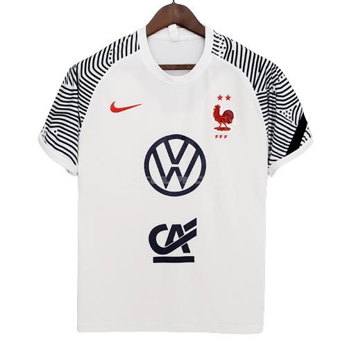 フランス 2022 白い プラクティスシャツ