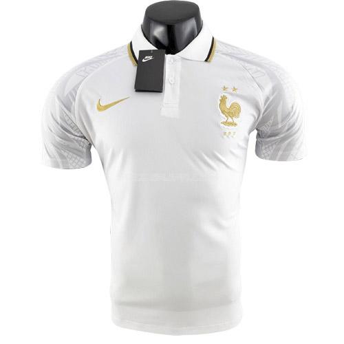 フランス 2022 白い ポロシャツ