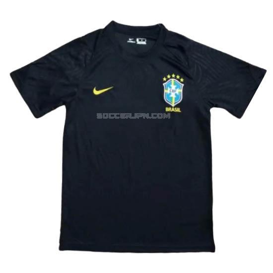 ブラジル 2020-21 ブラック プラクティスシャツ