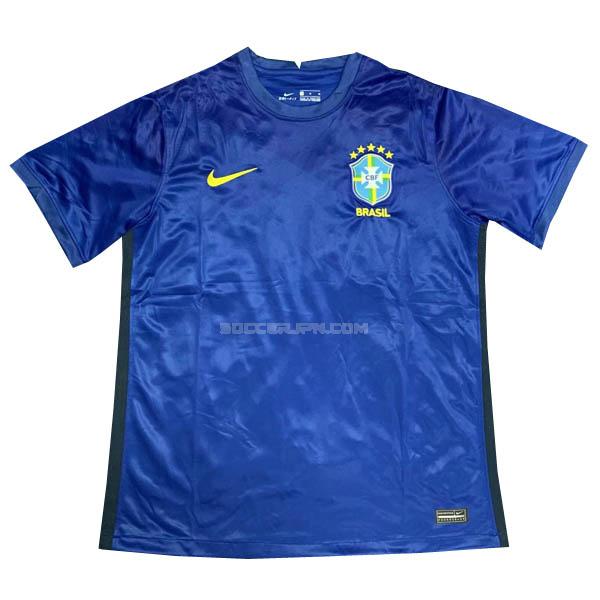 ブラジル 2020 青い プラクティスシャツ