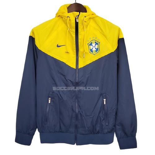 ブラジル 2021-22 青い 黄 ウインドブレーカー