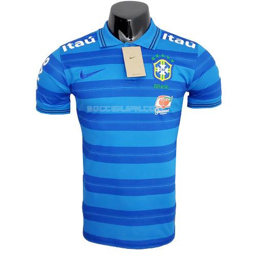 ブラジル 2022-23 青い ポロシャツ