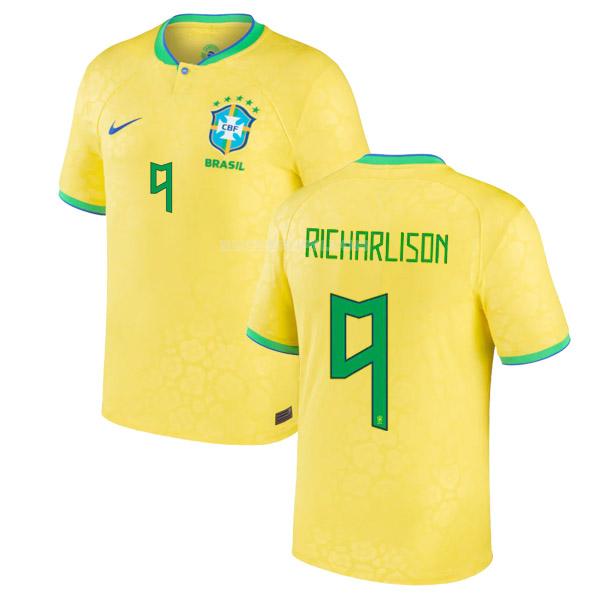 ブラジル 2022 richarlison ワールドカップ ホーム ユニフォーム