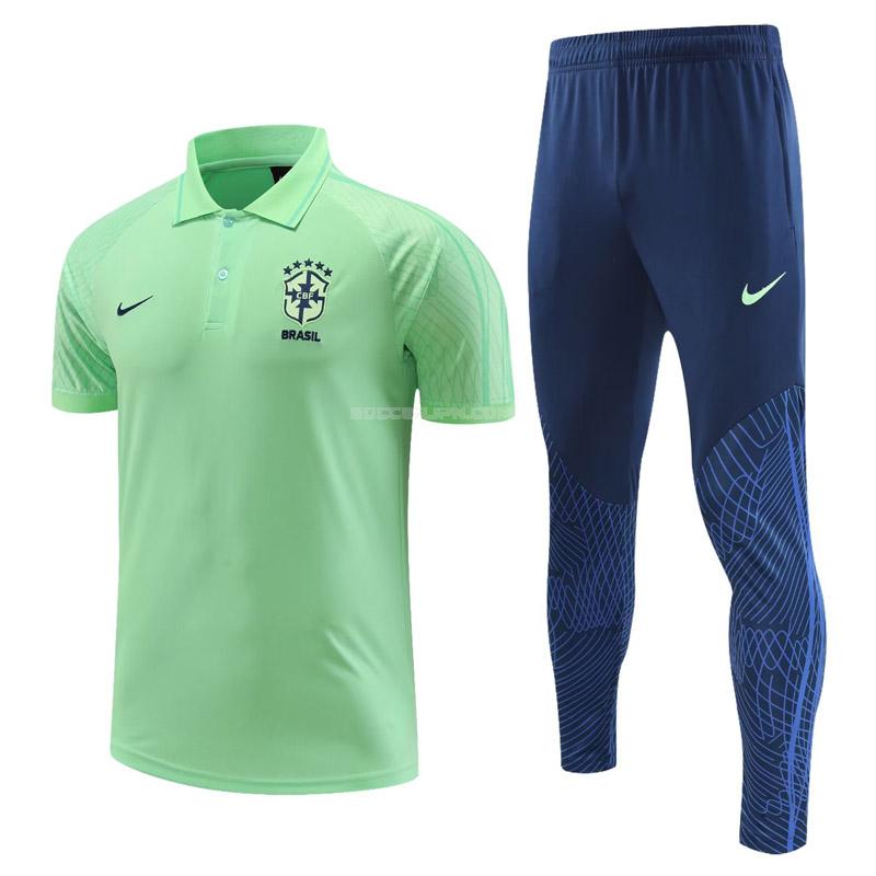 ブラジル 2023 2317a1 緑 ポロシャツセット