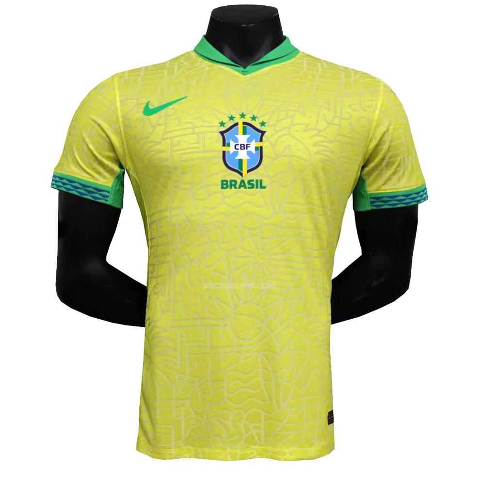 ブラジル 2024 プレイヤー版 ホーム ユニフォーム