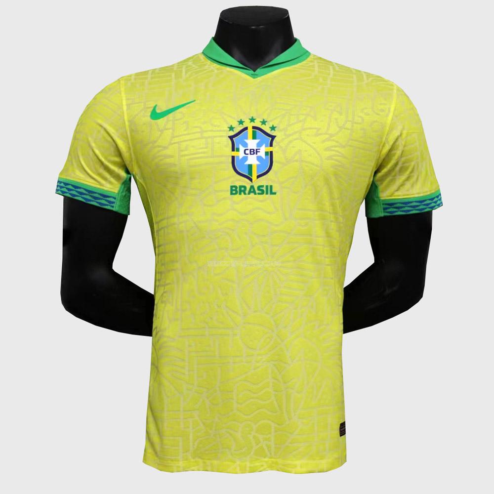 ブラジル 2024 プレイヤー版 ホーム ユニフォーム 