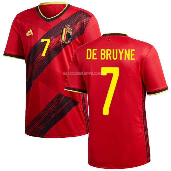 ベルギー 2020-2021 de bruyne ホーム レプリカ ユニフォーム