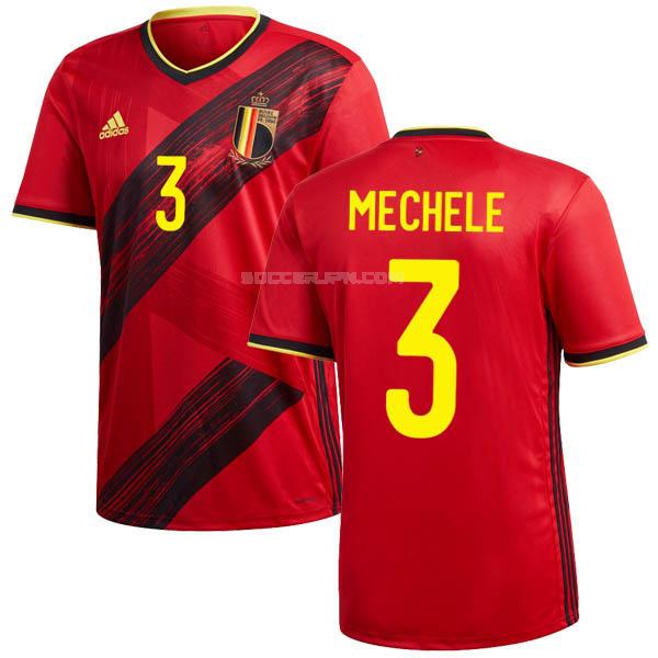 ベルギー 2020-2021 mechele ホーム レプリカ ユニフォーム