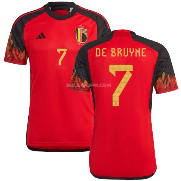 ベルギー 2022 de bruyne ホーム ユニフォーム