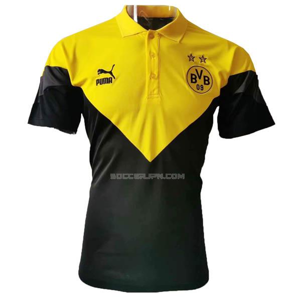 ボルシア ドルトムント 2020 黄-ブラック ポロシャツ