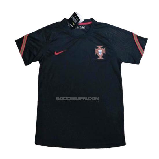 ポルトガル 2020-21 ブラック プラクティスシャツ