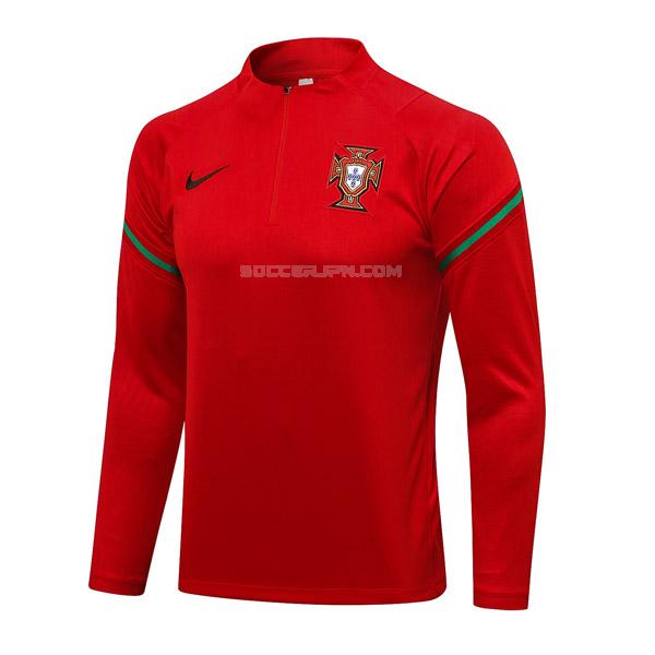 ポルトガル 2021-22 top 赤 サッカー スウェットシャツ