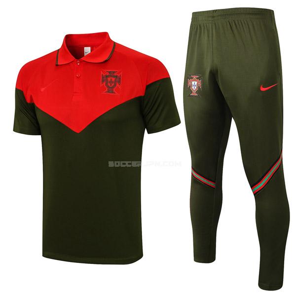 ポルトガル 2021-22 赤 緑 ポロシャツセット