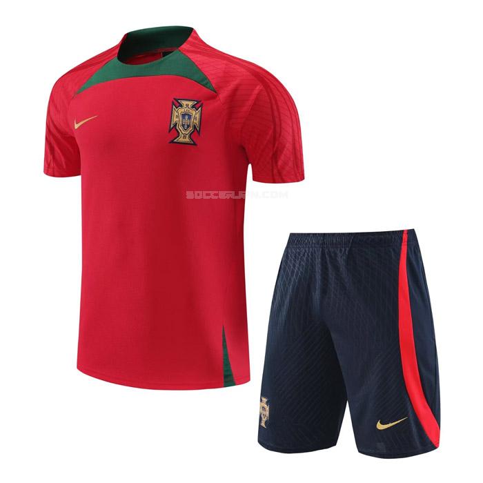 ポルトガル 2022-23 221115a1 赤 プラクティスシャツ