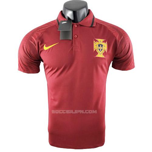 ポルトガル 2022 赤 ポロシャツ