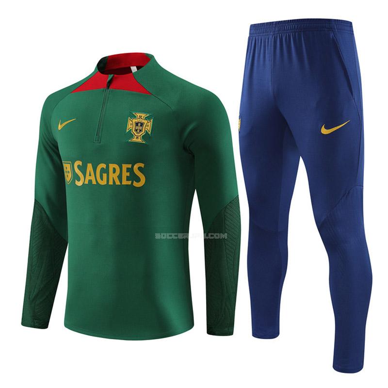 ポルトガル 2023-24 2379a1 緑 サッカー スウェットシャツ