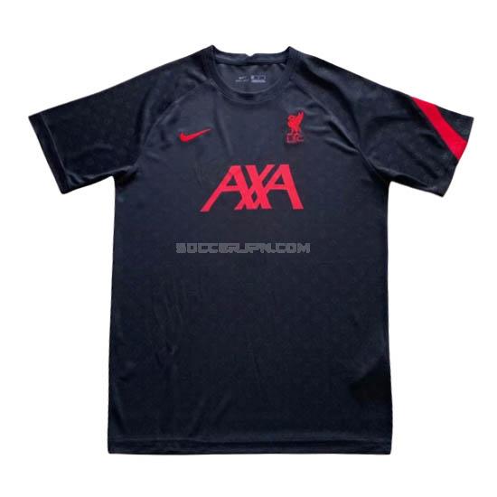 リヴァプール 2020-21 ブラック プラクティスシャツ