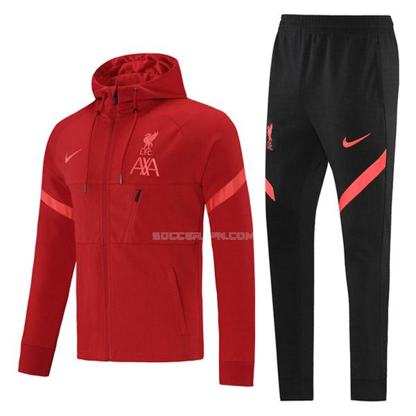 リヴァプール 2021-22 08g64 赤 フード付きジャケット