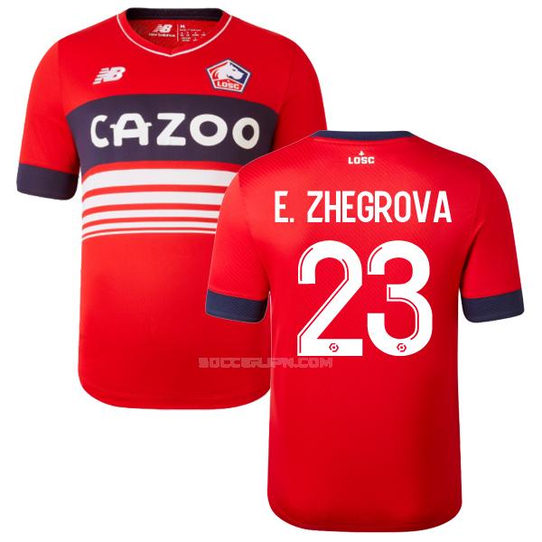 リールosc 2022-23 e. zhegrova ホーム ユニフォーム