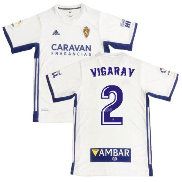 レアル サラゴサ 2020-21 vigaray ホーム レプリカ ユニフォーム