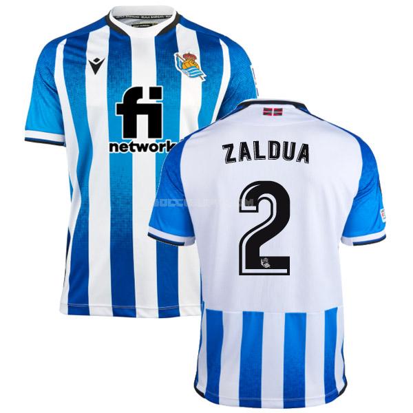 レアル ソシエダ 2021-22 zaldua ホーム レプリカ ユニフォーム